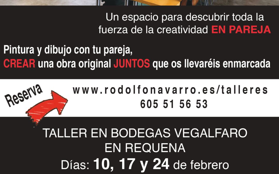 Taller creativo de Rodolfo Navarro en Bodegas Vegalfaro